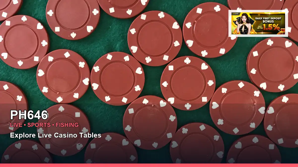 PH646 live casino tables for Philippine players